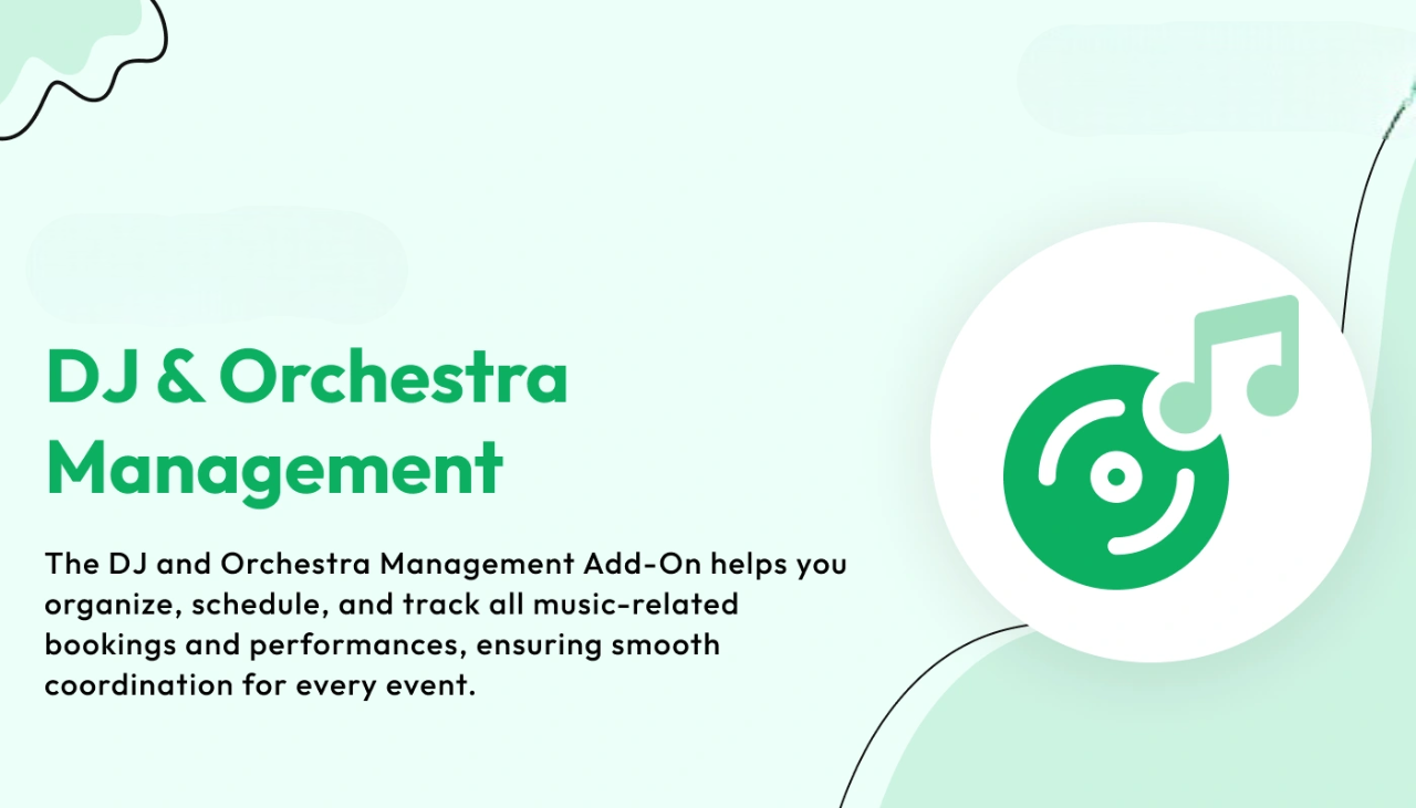 DJ And Orchestra Management