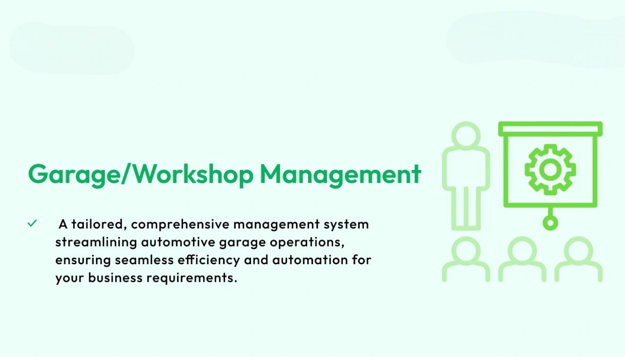 Garage Workshop Management