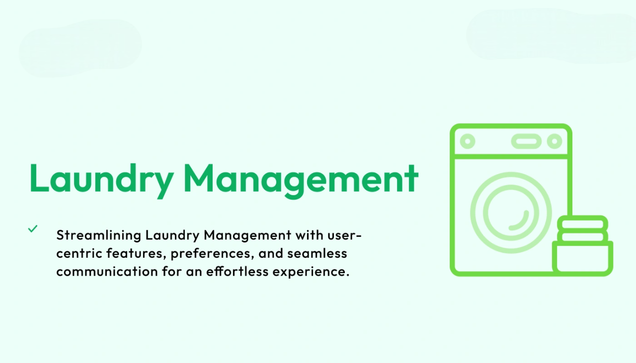 Laundry Management