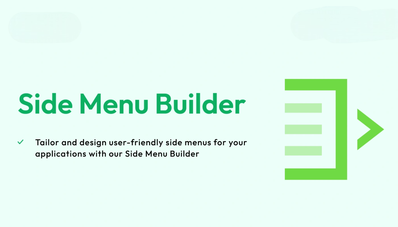 Side Menu Builder