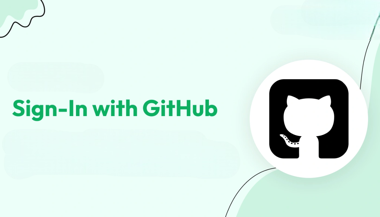Sign-In with GitHub