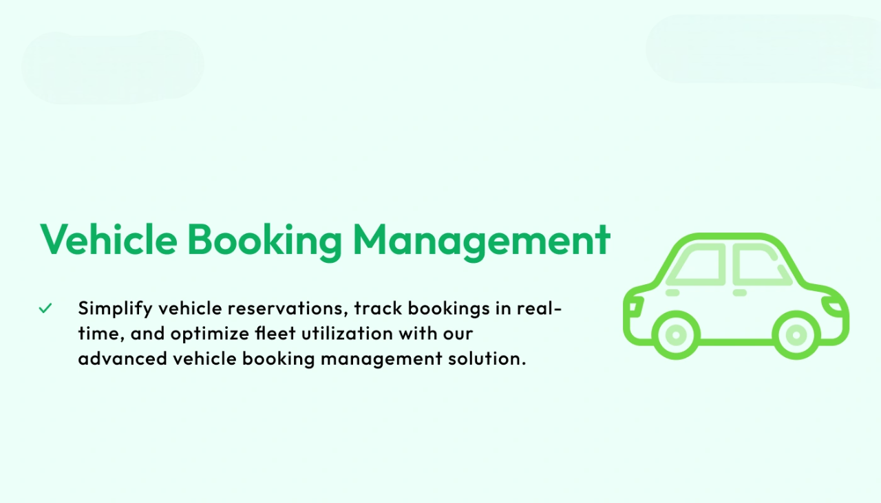 Vehicle Booking Management